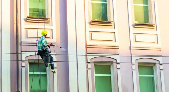 Limpeza de fachadas